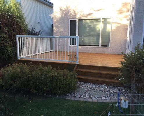 exterior deck painting in Ottawa