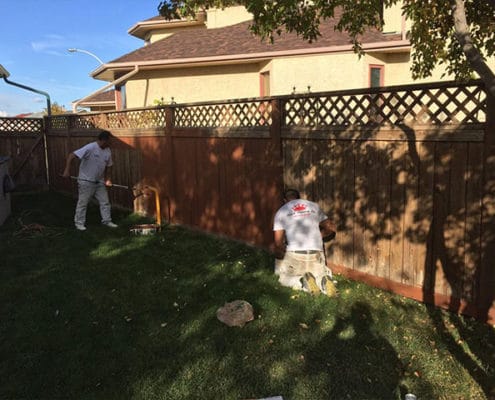 fence painters in Ottawa